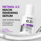 ANUA Nano Retinol™ 0.3% + Niacin Renewing Serum 30ml | Renewal Version