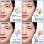 The Saem Cover Perfection Triple Pot Concealer 07 Pink Beige 13.5g