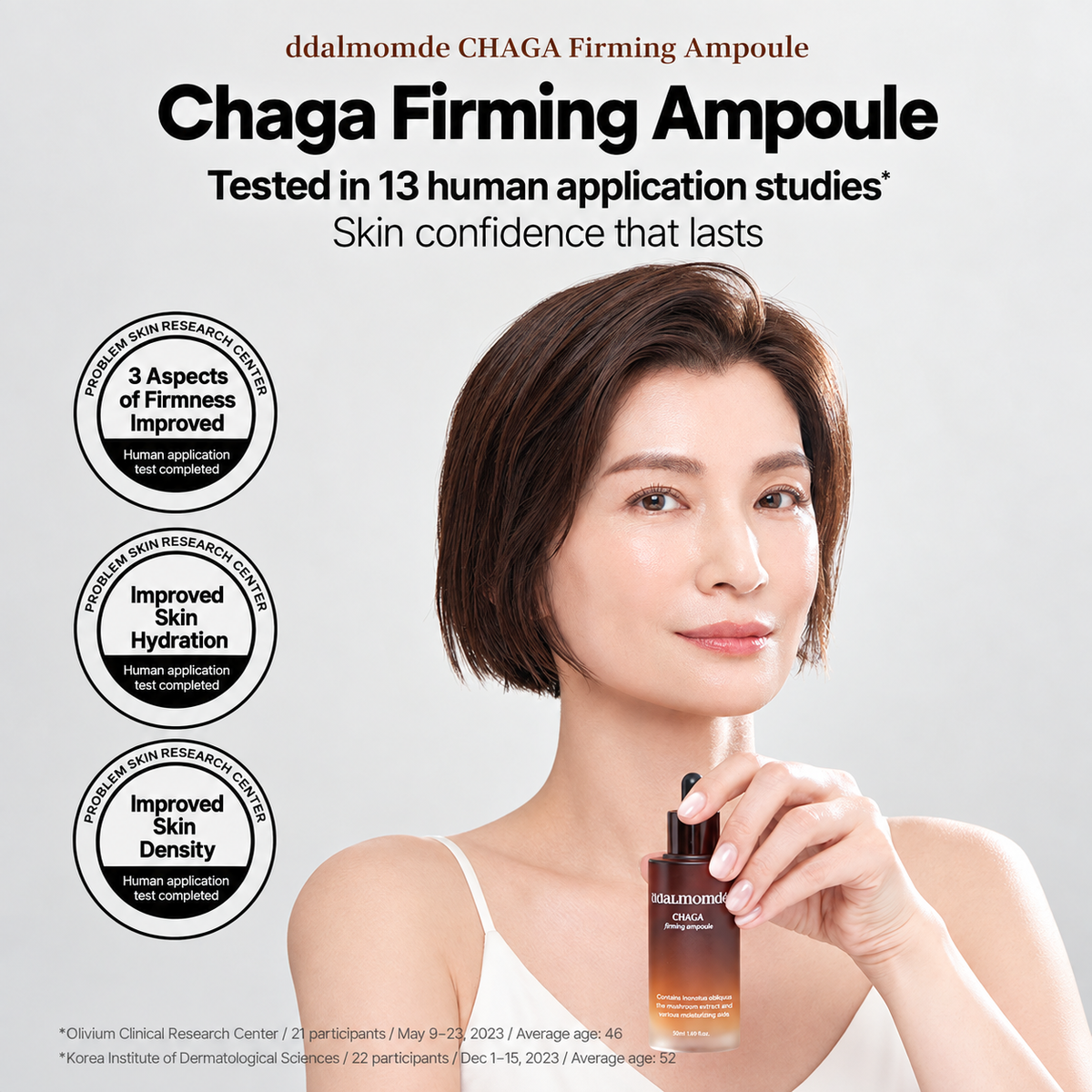 DDaLmomde Chaga Firming Ampoule 50ml | 70% dzikiej kanadyjskiej chagi