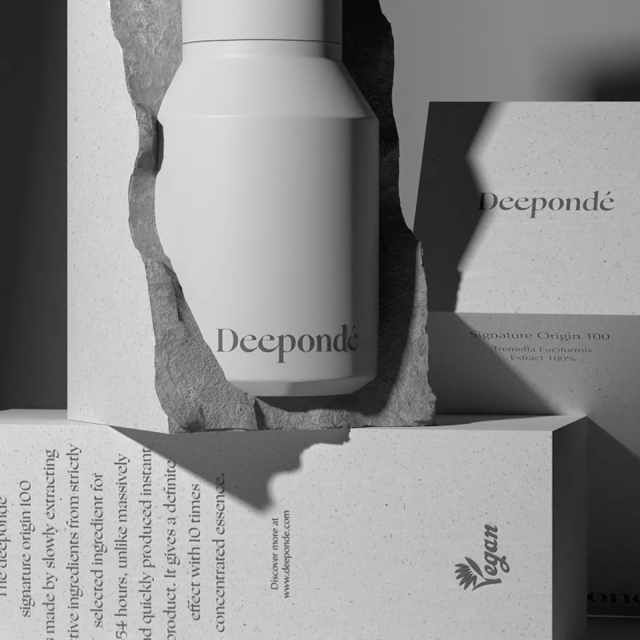 Deeponde Tremella Signature Origin 100 Ampoule 50ml – 100% Wegańskie Serum na Pory i Elastyczność
