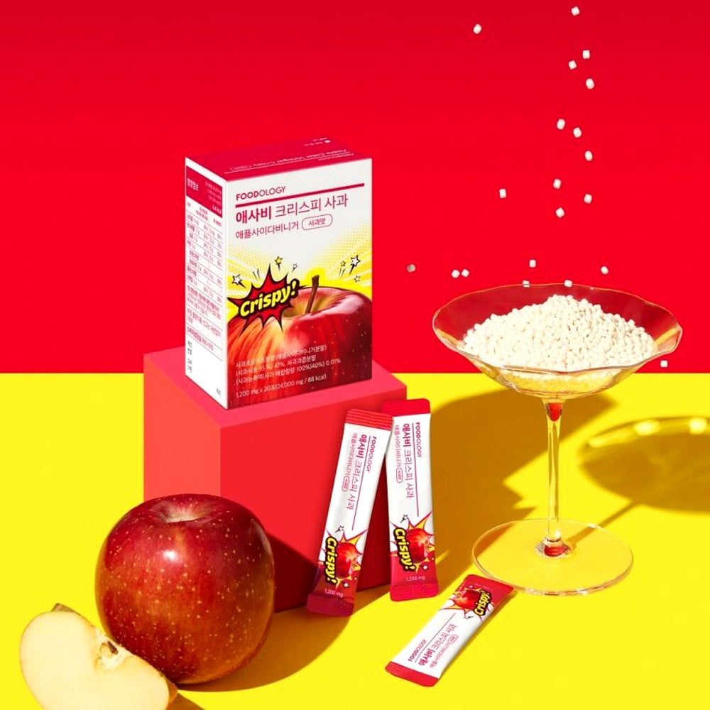 FOODOLOGY Apple Cider Vinegar Tangle Jelly – jabłkowa 250g (10 szt)