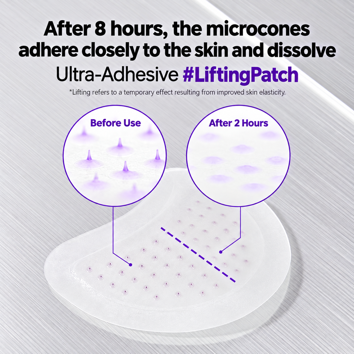 DERMAFIRM Peptide Exosome Lifting Patch (1bag/4szt) | Ultraprzylegające mikrostużki