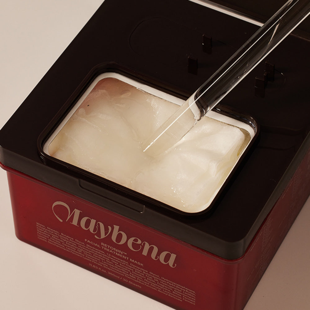 Maybena Ceramine B5 x Retonin Extraction Mask Pack (30 szt.) Intensywnie nawilżające maski w płachcie