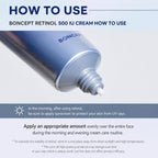 Boncept Retinol 500 IU Cream 50ml I Skóry z drobnymi zmarszczkami