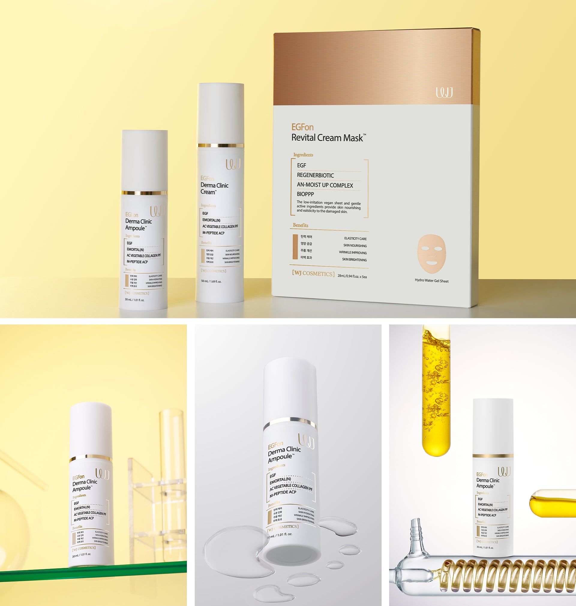 WJ EGFon Ampoule 30ml – Stworzone przez Wiodącą Koreańską Klinikę Chirurgii Plastycznej