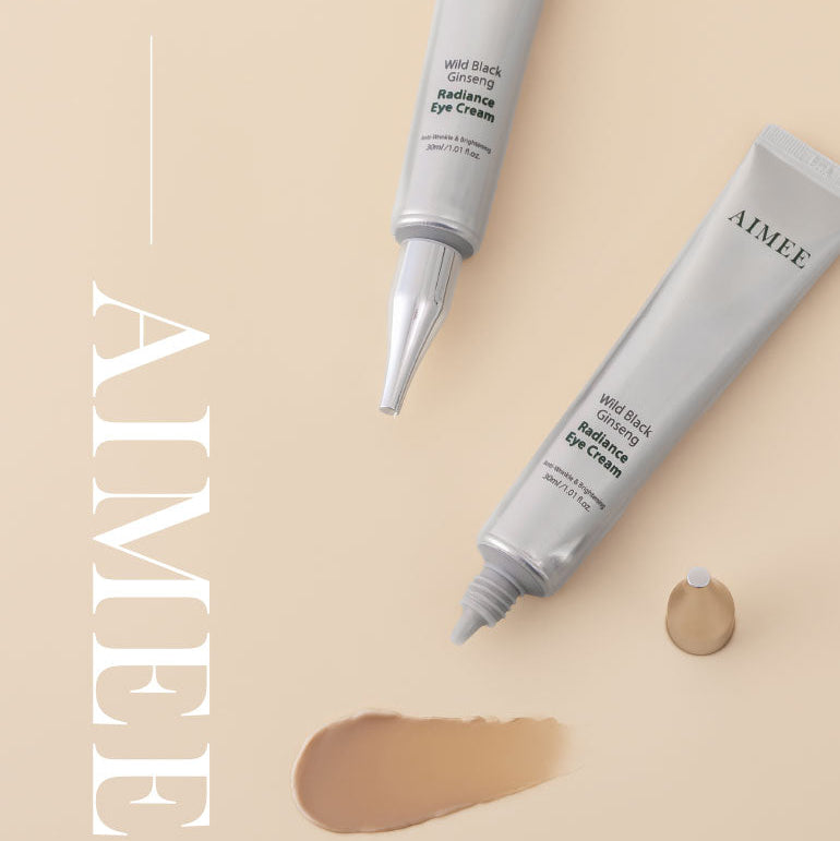 Aimee Black Ginseng Eye Cream Anti-wrinkle (30ml) I Można stosować również na okolice zmarszczek (np. bruzdy nosowo-wargowe)