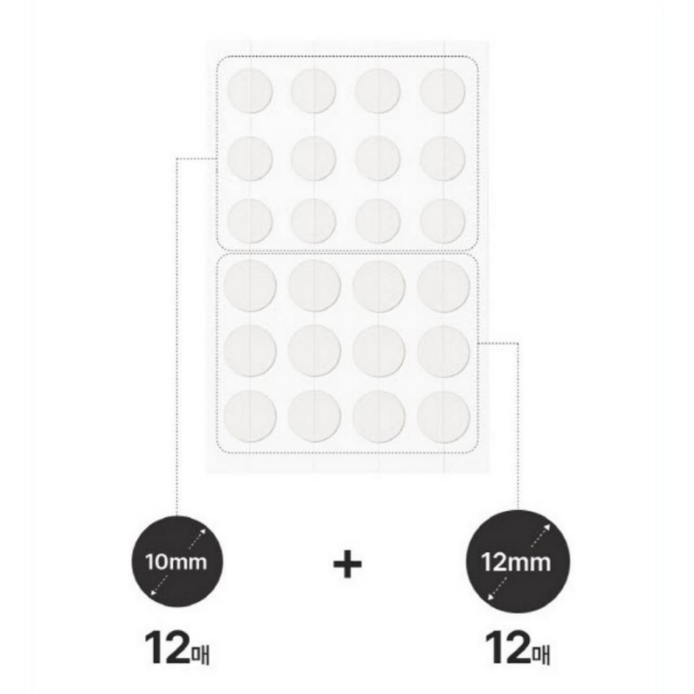 Madeca21 Relief Spot Care Patch (68pcs) I Suitable for use before squeezing imperfections