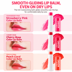 ORIOX Color Lip Balm 4.8g | Cherry Rose