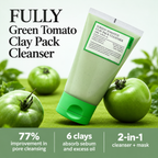 FULLY Green Tomato Clay Pack Cleanser 120ml