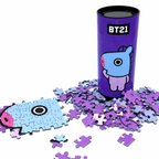 Puzzle BT21 MANG 150 elementów | Koncentracja i jedność z BTS