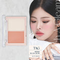 TAG Mood Blush Beam 02 Fair Mauve I Róż + rozświetlacz w chłodnym odcieniu dla efektu soft glow
