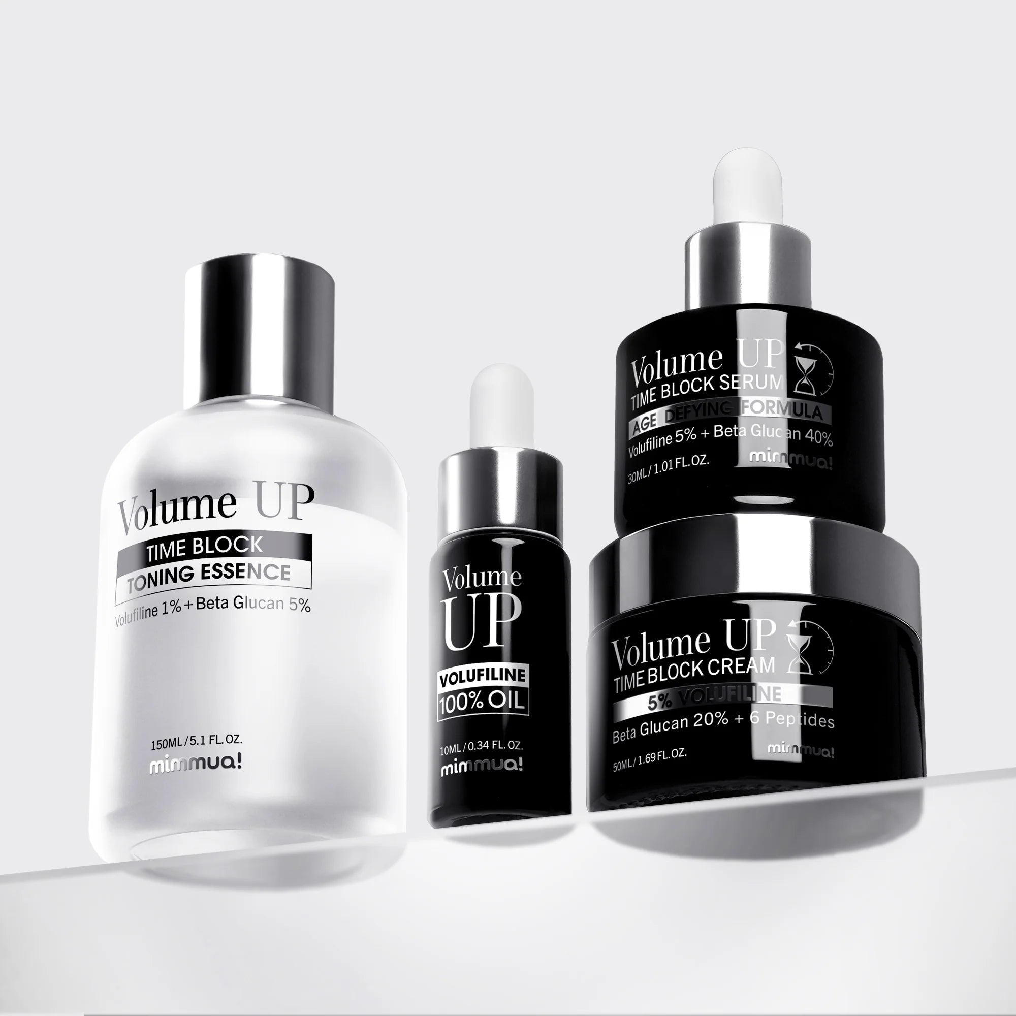 Mimmua! Volume UP Time Block Cream 50ml – Wypełniający Krem Przeciwstarzeniowy z 5% Wolufiliny i 6 Peptydami