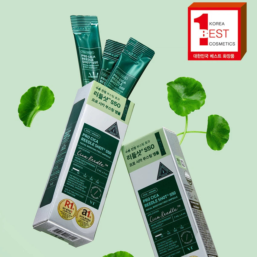 VT Reedleshot S50 Pro Cica 2ml I VT Cosmetics z technologią Cica Reedle™