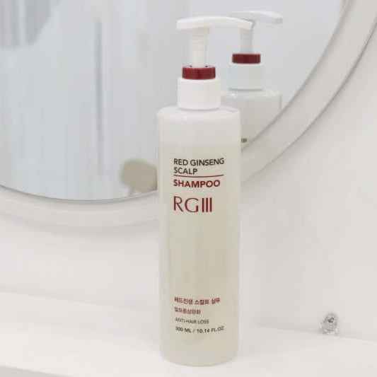 RGIII Red Ginseng Scalp Shampoo 300ml I Wspiera redukcję objawów przerzedzania włosów