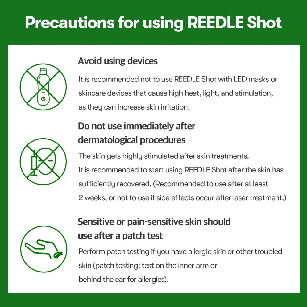 VT Reedleshot 100 Facial Boosting First Ampoule 2ml I Ampułka wstępna Booster