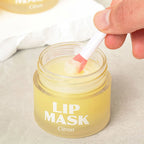 Maska do Ust na Noc [Yuzu] (20g) – Odżywcza Całonocna Pielęgnacja z Szpatułką