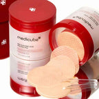 MEDICUBE Red Succinic Acid Peeling Pad 155g (70 szt.) – Złuszczające Płatki Przeciwtrądzikowe z Kwasem Bursztynowym