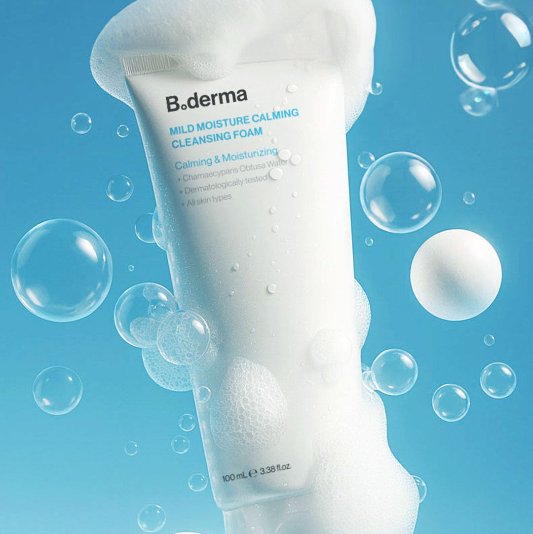 B.Derma Calming Cleansing Foam 100ml I Łagodna pianka oczyszczająca