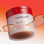 MEDICUBE Red Succinic Acid Peeling Pad 155g (70 szt.) – Złuszczające Płatki Przeciwtrądzikowe z Kwasem Bursztynowym