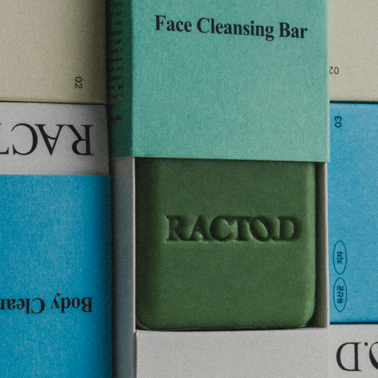 Racto.D Solid Face Cleansing Bar 01 (85g) I Delikatna kostka oczyszczająca do twarzy z ryżem