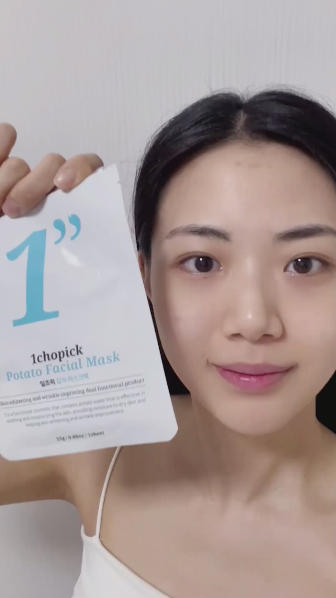 1CHOPICK Potato Facial Mask 5szt I Od Korei po Polskę — piękno napędzane ziemniakiem.