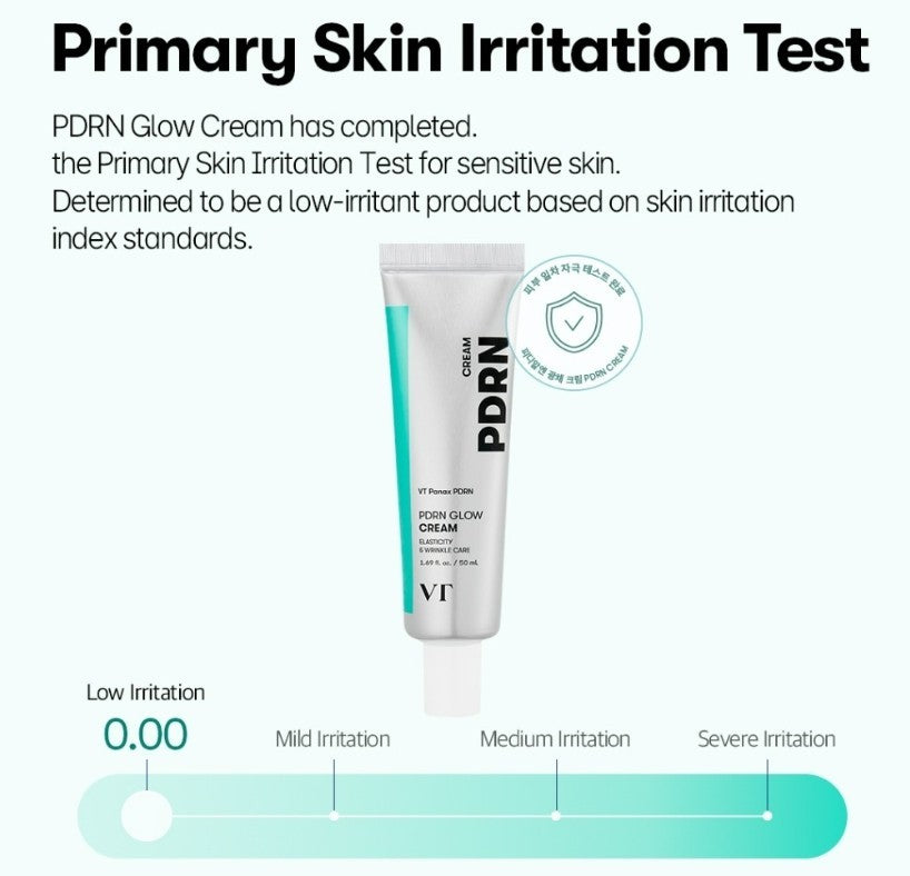 VT PDRN Glow Cream 50ml | Dobrze współgra z makijażem