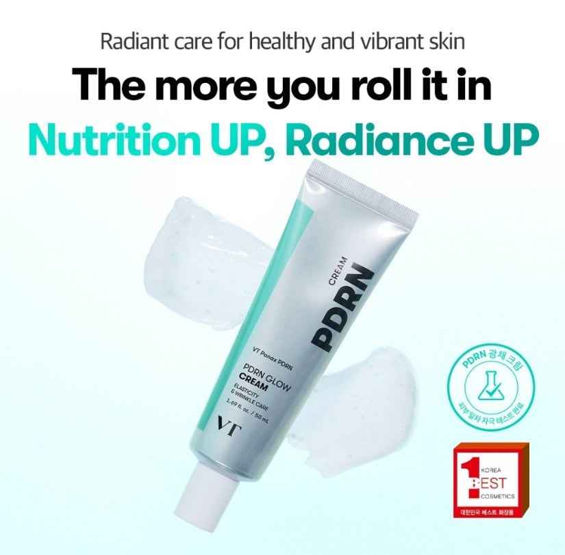 VT PDRN Glow Cream 50ml | Dobrze współgra z makijażem (Copy)