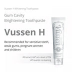 Vussen H Brightening Toothpaste 120g | Ostem Pharma 5% hydroksyapatytu