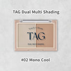 TAG dual multi shading 02 mono cool I Naturalny Kontur dla Chłodnych Tonów Skóry