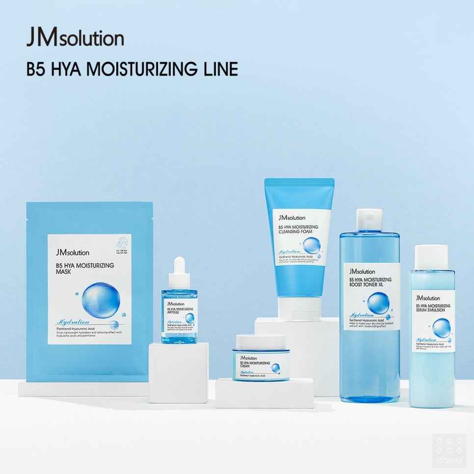 JMsolution B5 Hya Moisturizing Mask (30ml) I Cała Butelka Skoncentrowanego Serum (30ml)
