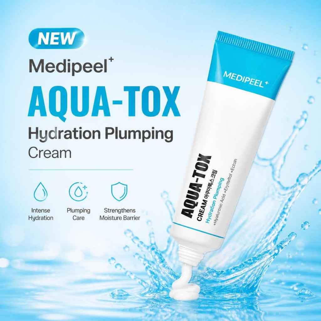 MEDI-PEEL Aqua-Tox Cream 50ml  | Instant Water Recharge for dehydrated skin