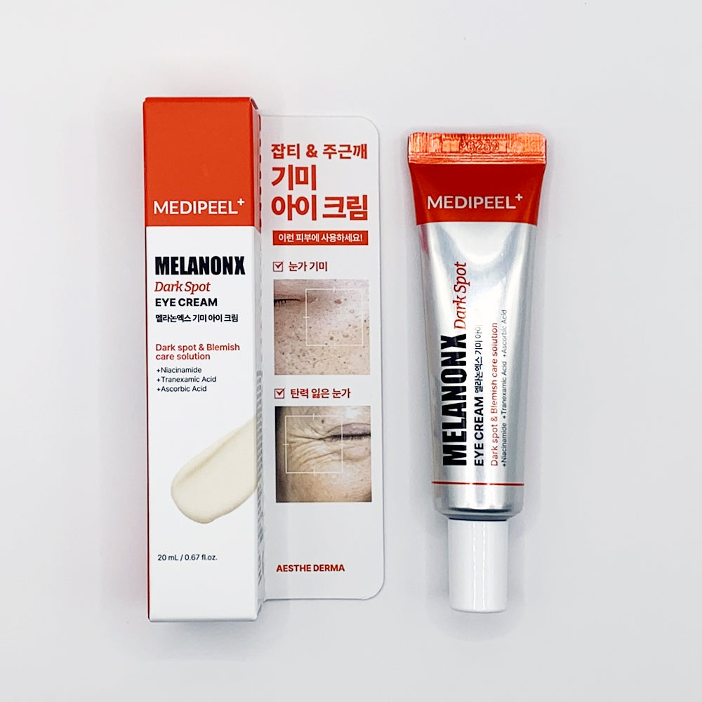 MEDIPEEL Melanonx Dark Spot Eye Cream (20ml) Blemish I Intensiv aufhellende Creme gegen Pigmentflecken