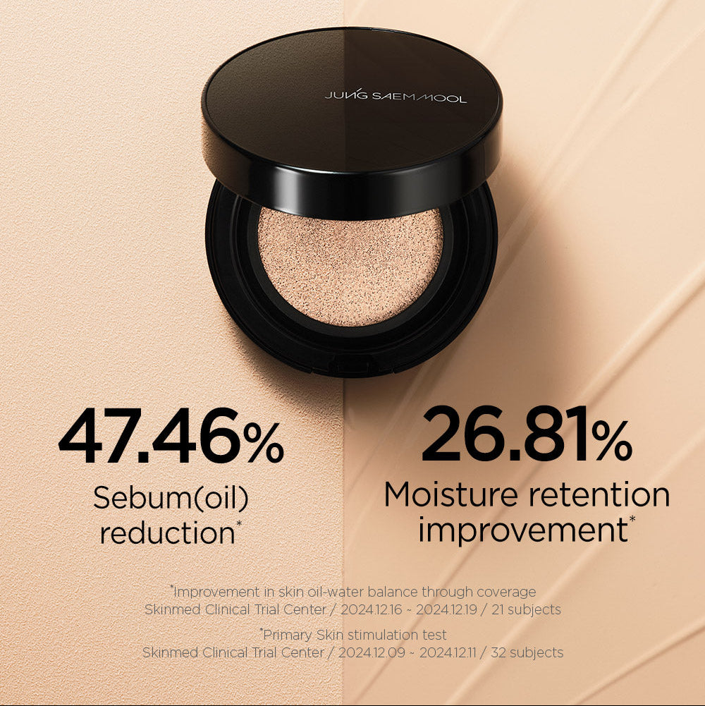 JUNGSAEMMOOL Skin Nuder Long Wear Cushion No.19 Light + uzupełnienie