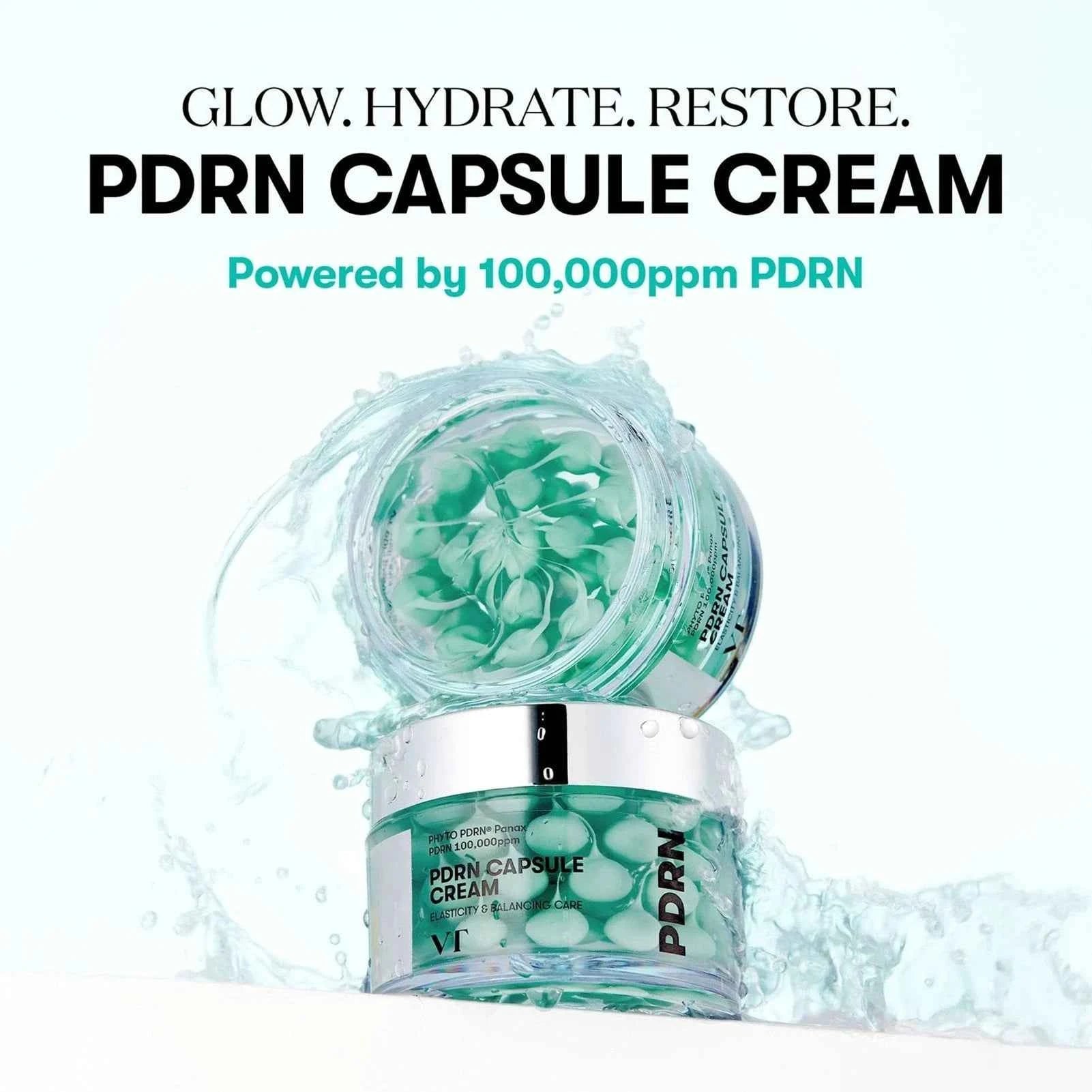 VT COSMETICS PDRN Capsule Cream 100 (50ml) I 100.000ppm Phyto-PDRN