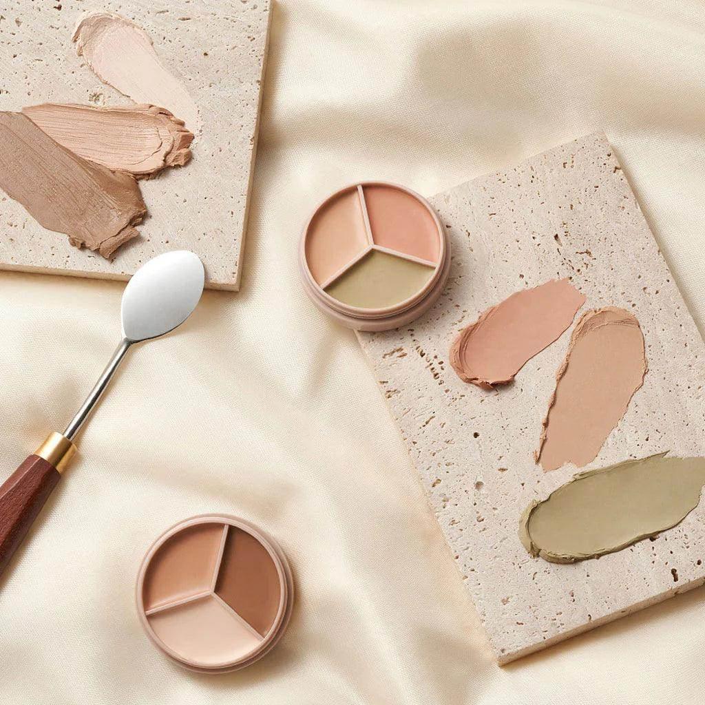The Saem Cover Perfection Triple Pot Concealer 07 Pink Beige 13.5g