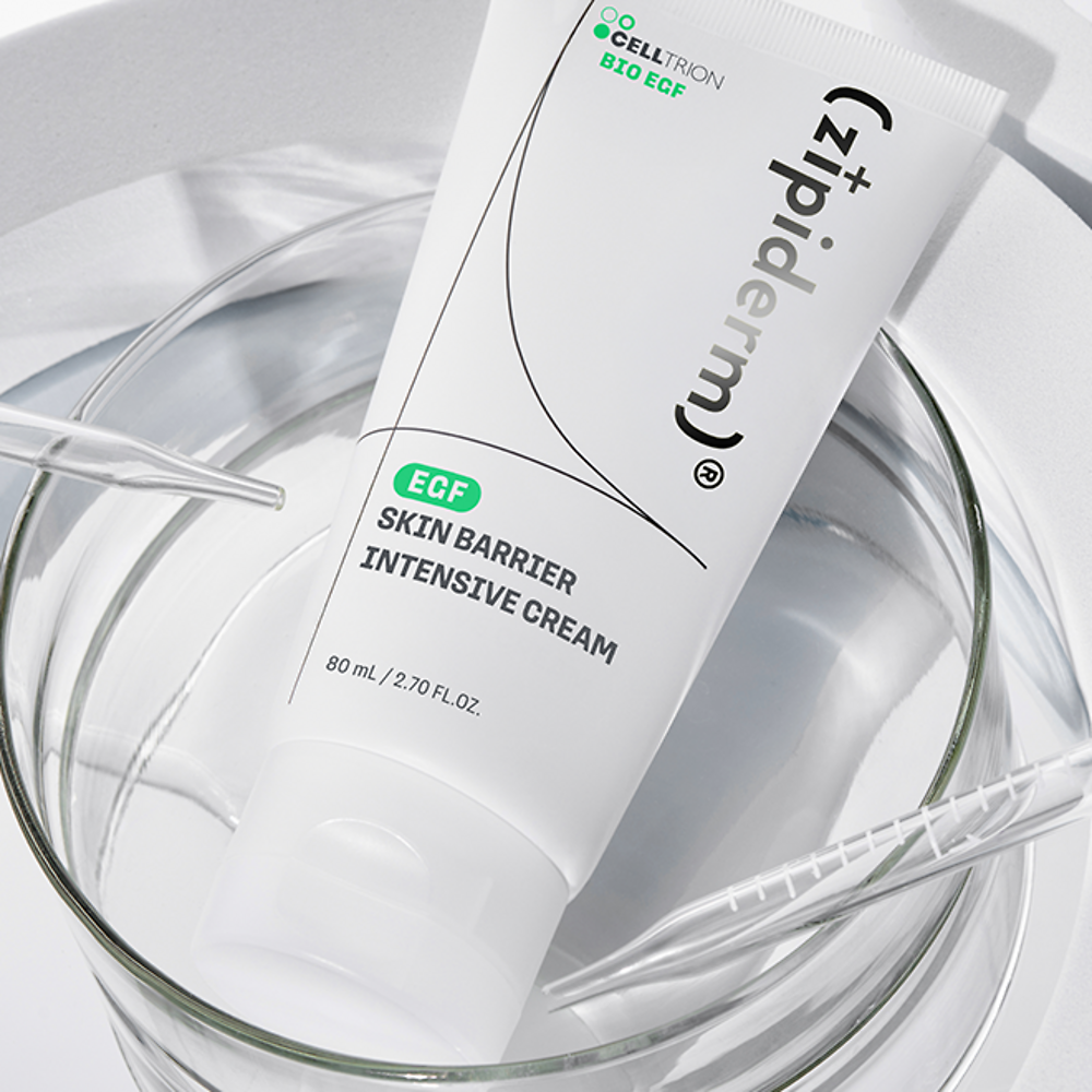 ZIPIDDERM EGF Skin Barrier Intensive Cream 80ml | Głębokie nawilżenie z mocą Bio EGF